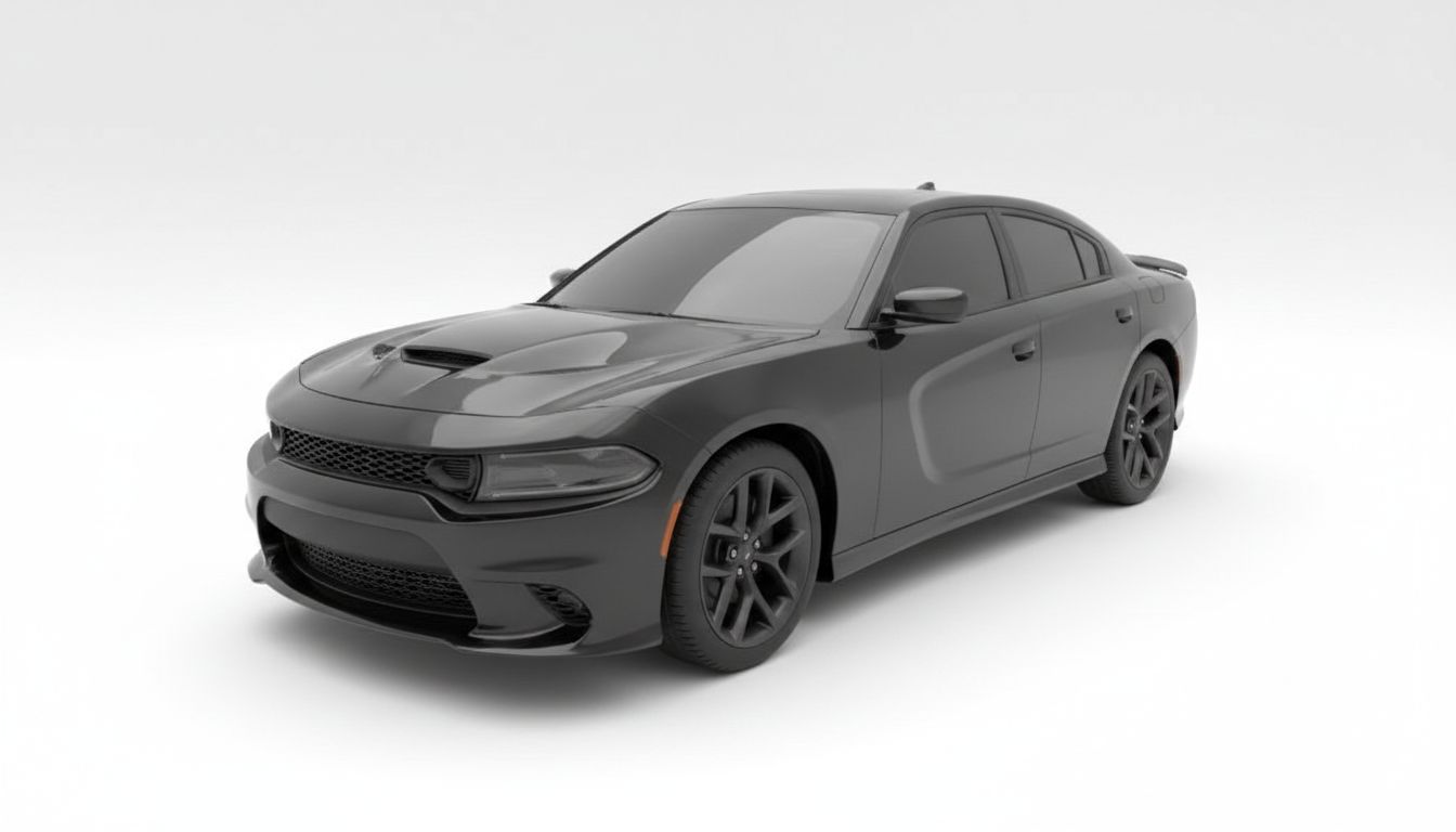 Dodge Charger Sedan Model STL – Free 3D Print Model | Remeshy