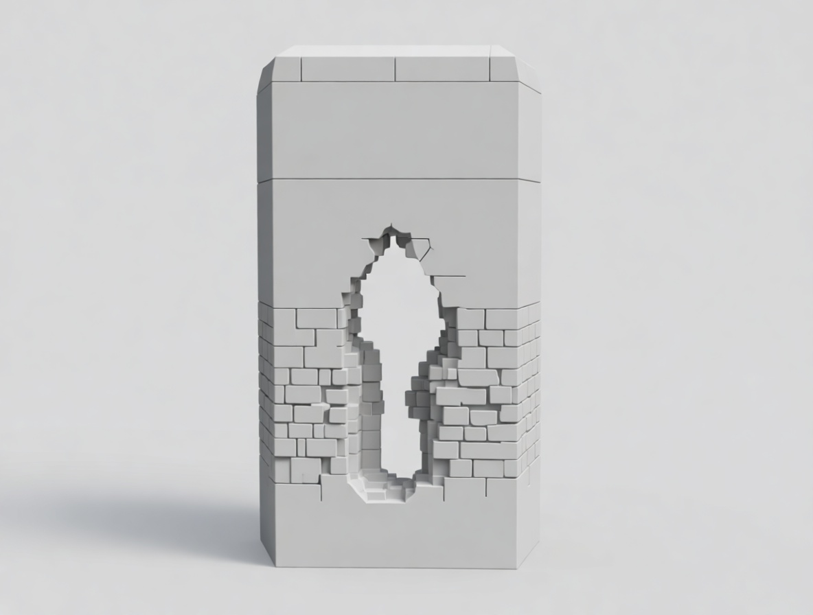 Brick Wall Ruins Model STL – Free 3D Print Model | Remeshy
