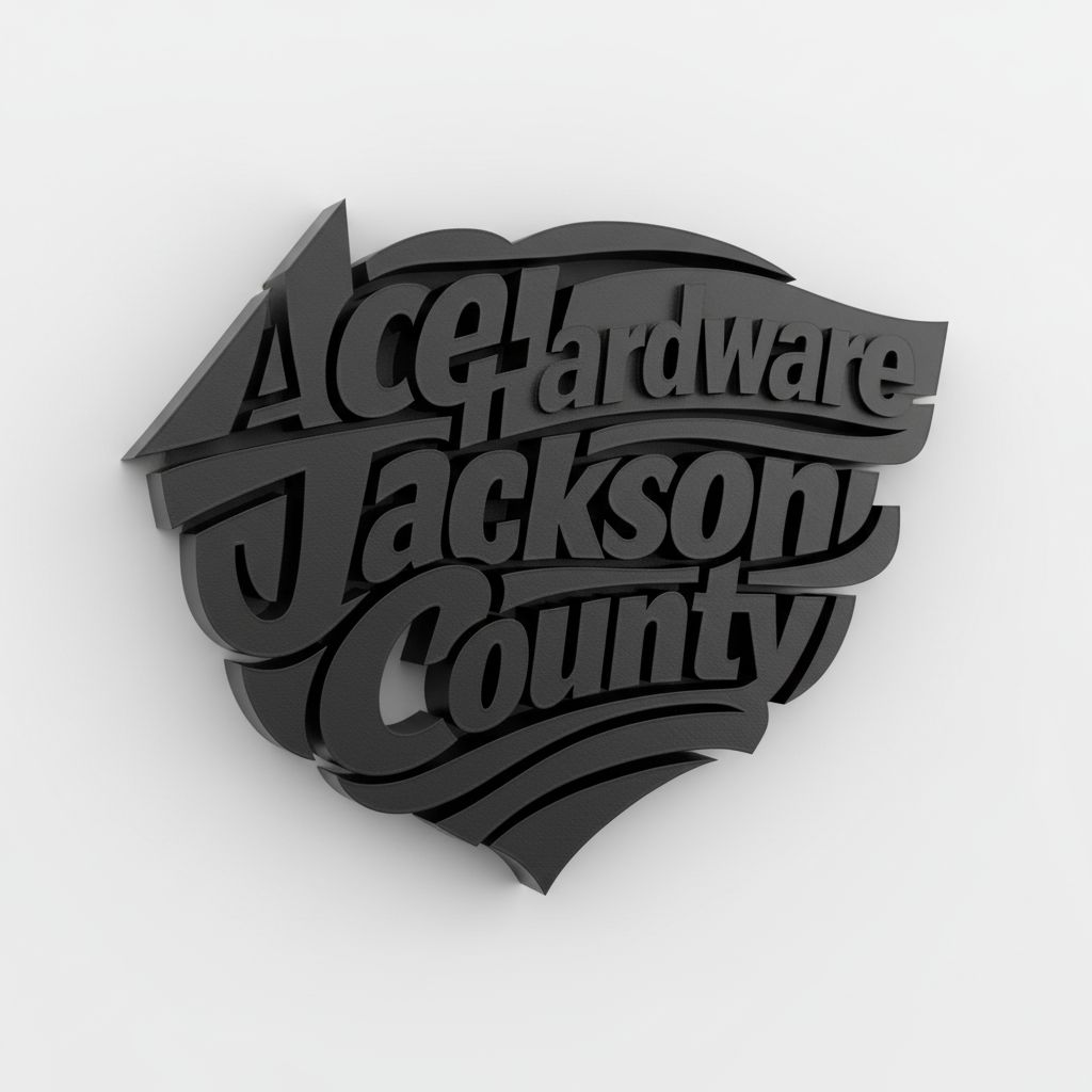 Stylish 3D Sign Design STL – Free 3D Print Model | Remeshy