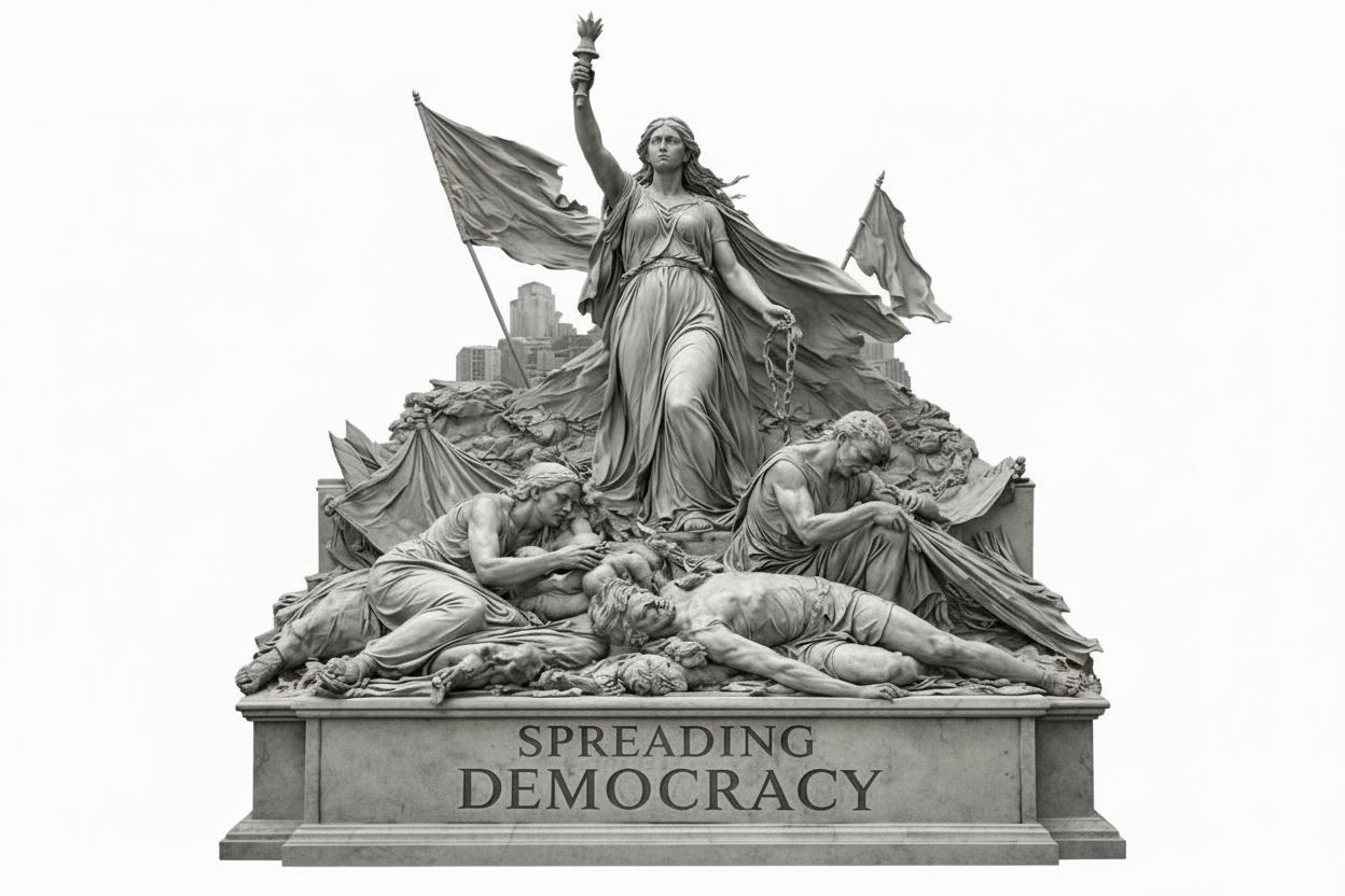 Spreading Democracy Statue STL – Free 3D Print Model | Remeshy