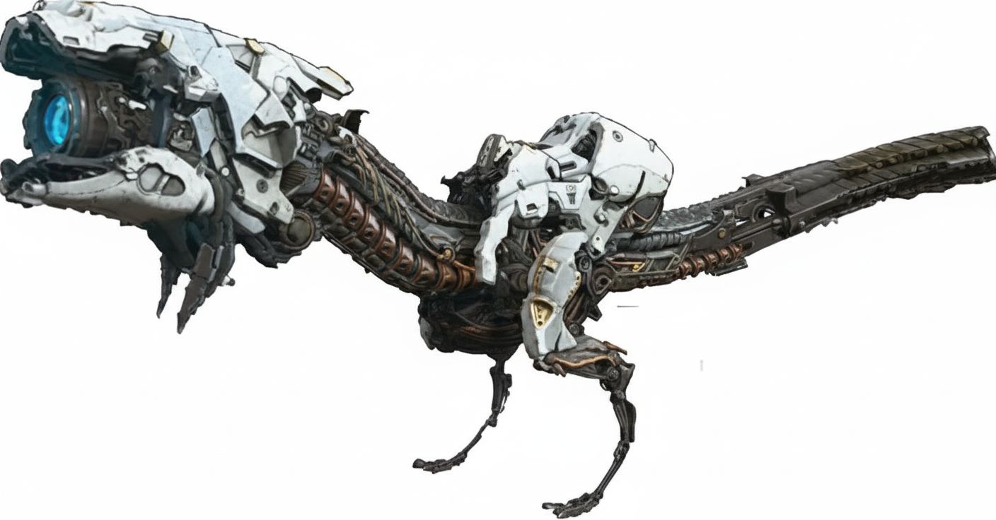 Machine Raptor Model STL – Free 3D Print Model | Remeshy