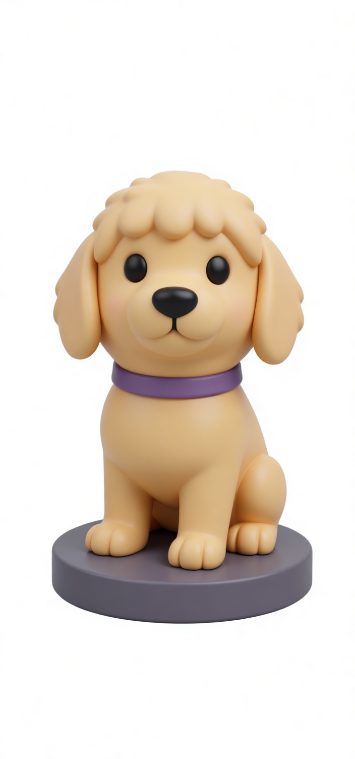 Poodle Dog Figurine STL – Free 3D Print Model | Remeshy