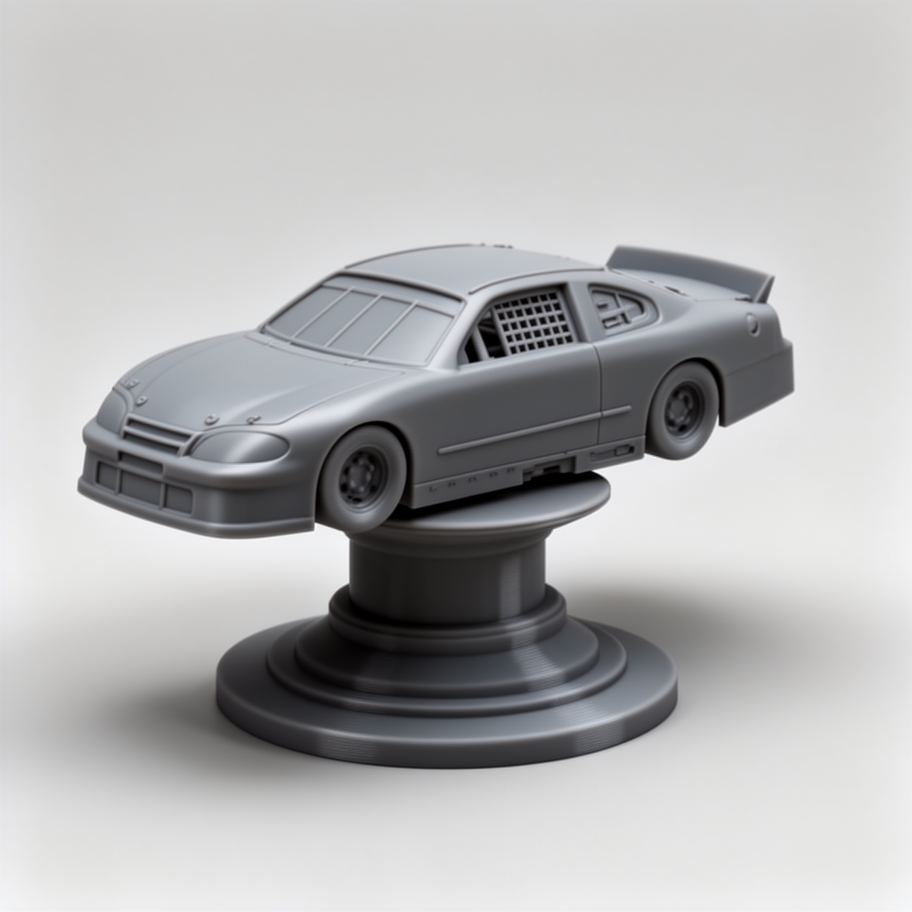 2000s NASCAR Body Model STL – Free 3D Print Model | Remeshy