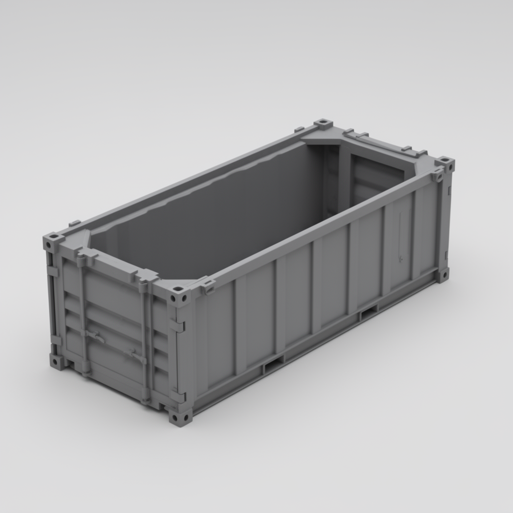 Long Wide Container Box STL – Free 3D Print Model | Remeshy
