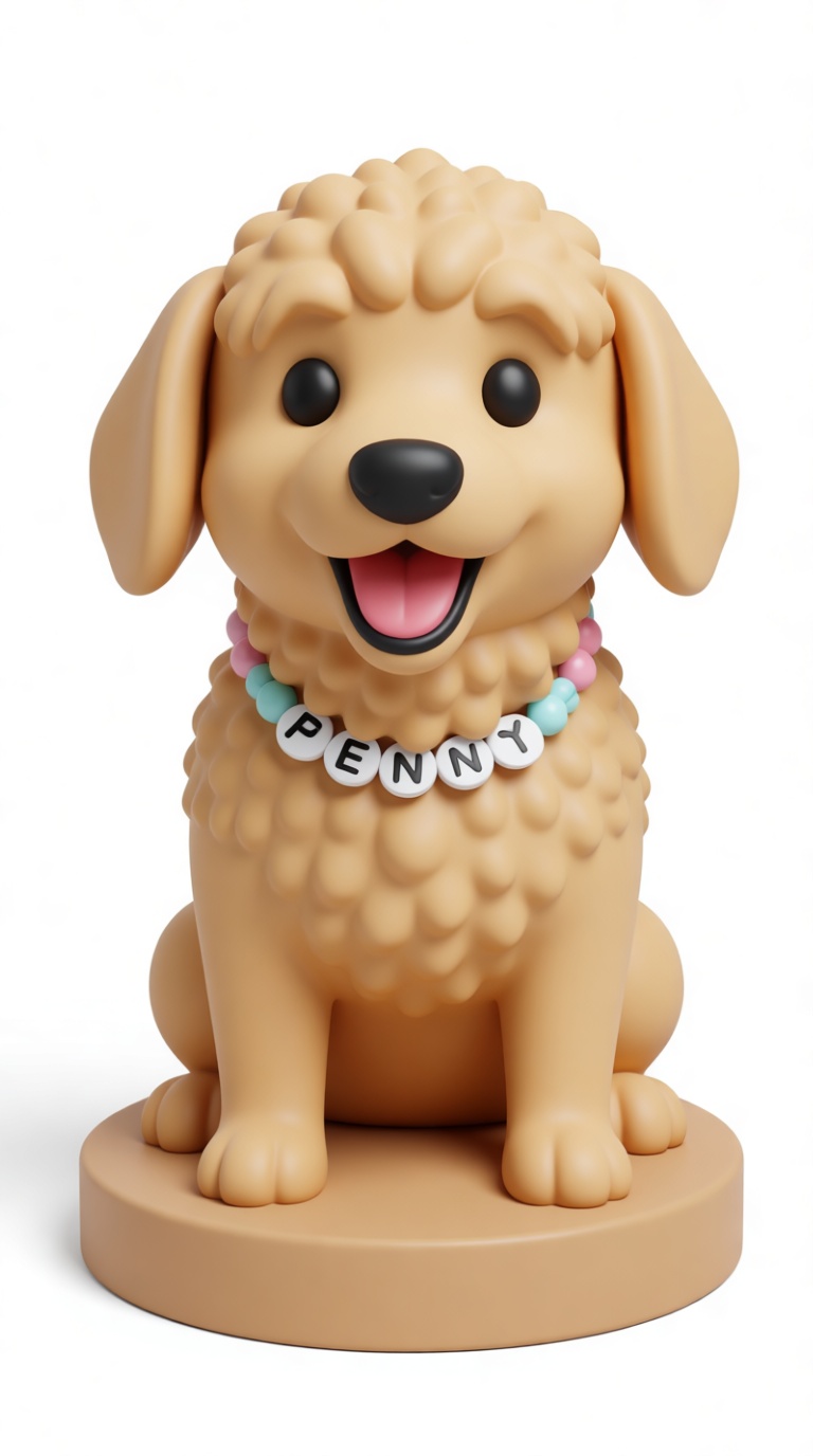 Poodle Dog Figurine STL – Free 3D Print Model | Remeshy