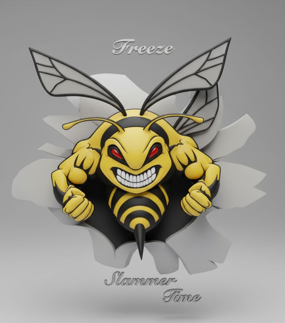 Angry Bee Character STL – Free 3D Print Model | Remeshy