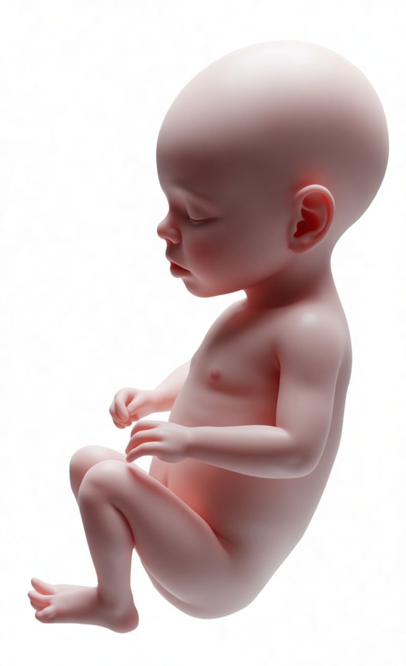 Human Fetus Model STL – Free 3D Print Model | Remeshy