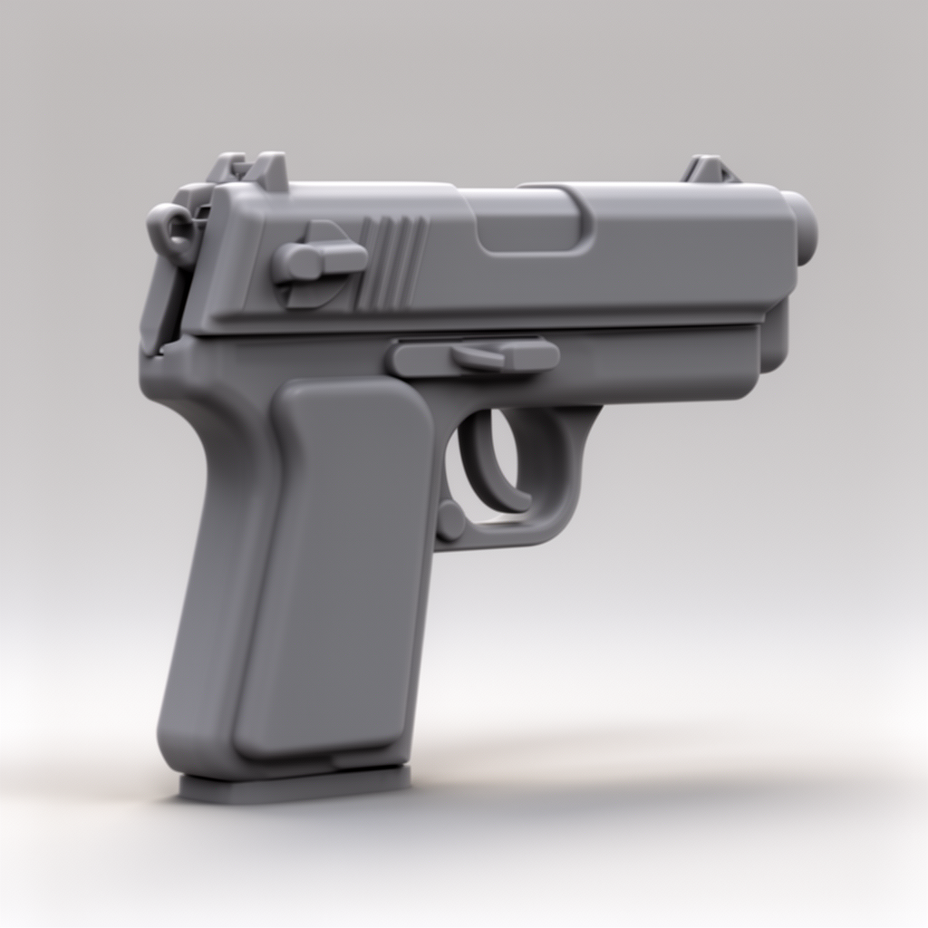 Free Gun 3D Printable STL Files (45 Models) | Remeshy