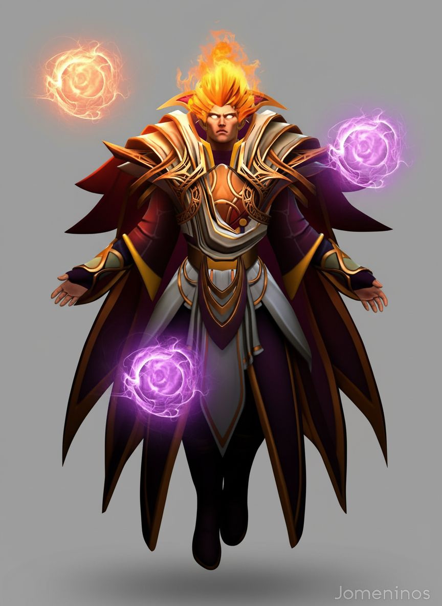 Invoker Dota 2 Figurine STL – Free 3D Print Model | Remeshy