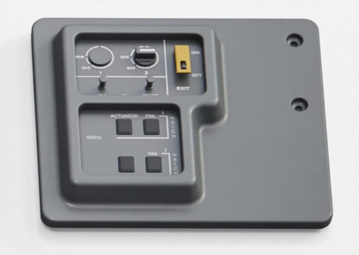 Starship Bridge Control Panel STL – Free 3D Print Model | Remeshy
