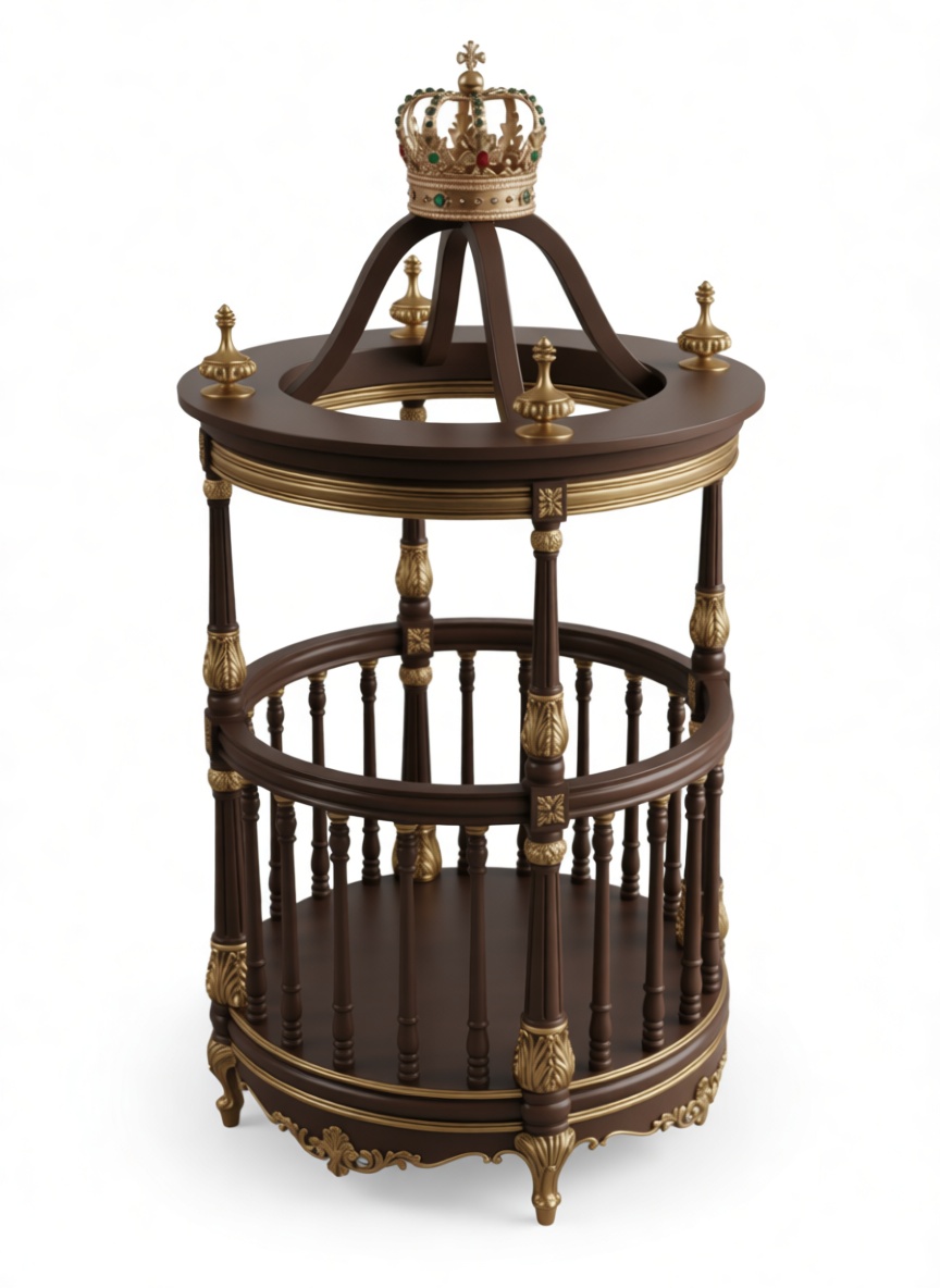 Victorian Crown Display Stand STL – Free 3D Print Model | Remeshy