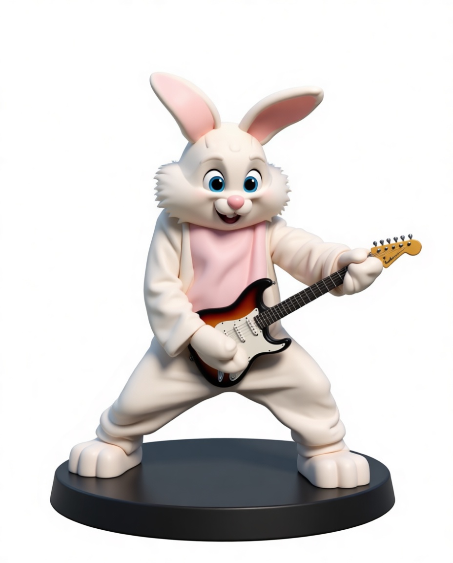 Rocking Bunny Figurine STL – Free 3D Print Model | Remeshy