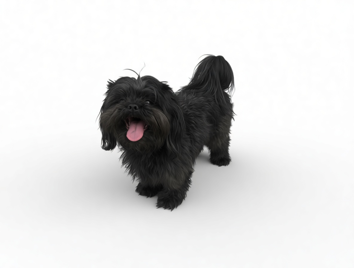 Shih Tzu Dog Figurine STL – Free 3D Print Model | Remeshy