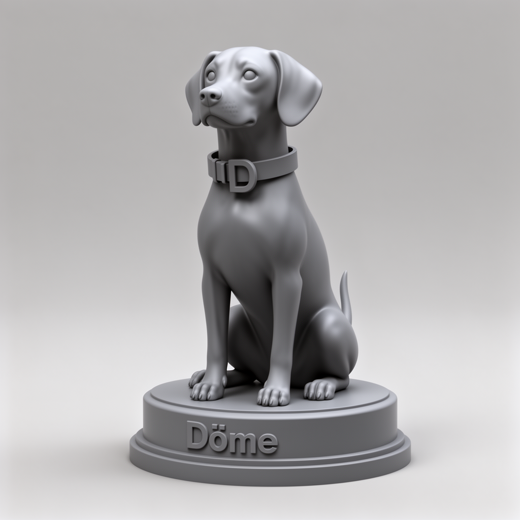 Vizsla Dog Figurine STL – Free 3D Print Model | Remeshy