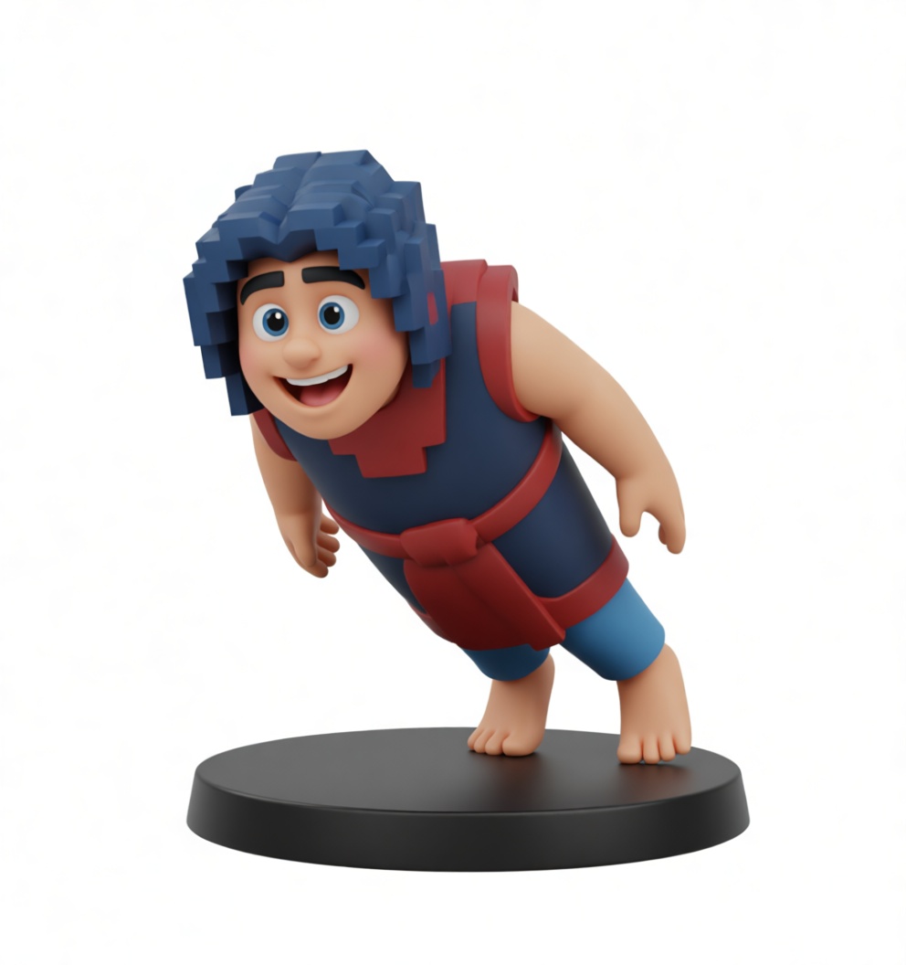 Ralph Breaks The Internet Figurine STL – Free 3D Print Model | Remeshy