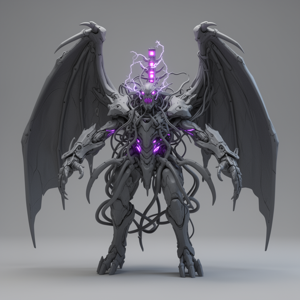 Chrome Hive Crone Figurine STL – Free 3D Print Model | Remeshy