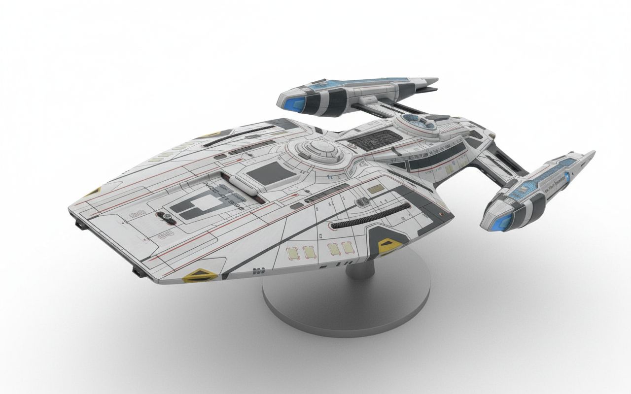 USS Defiant Model STL – Free 3D Print Model | Remeshy