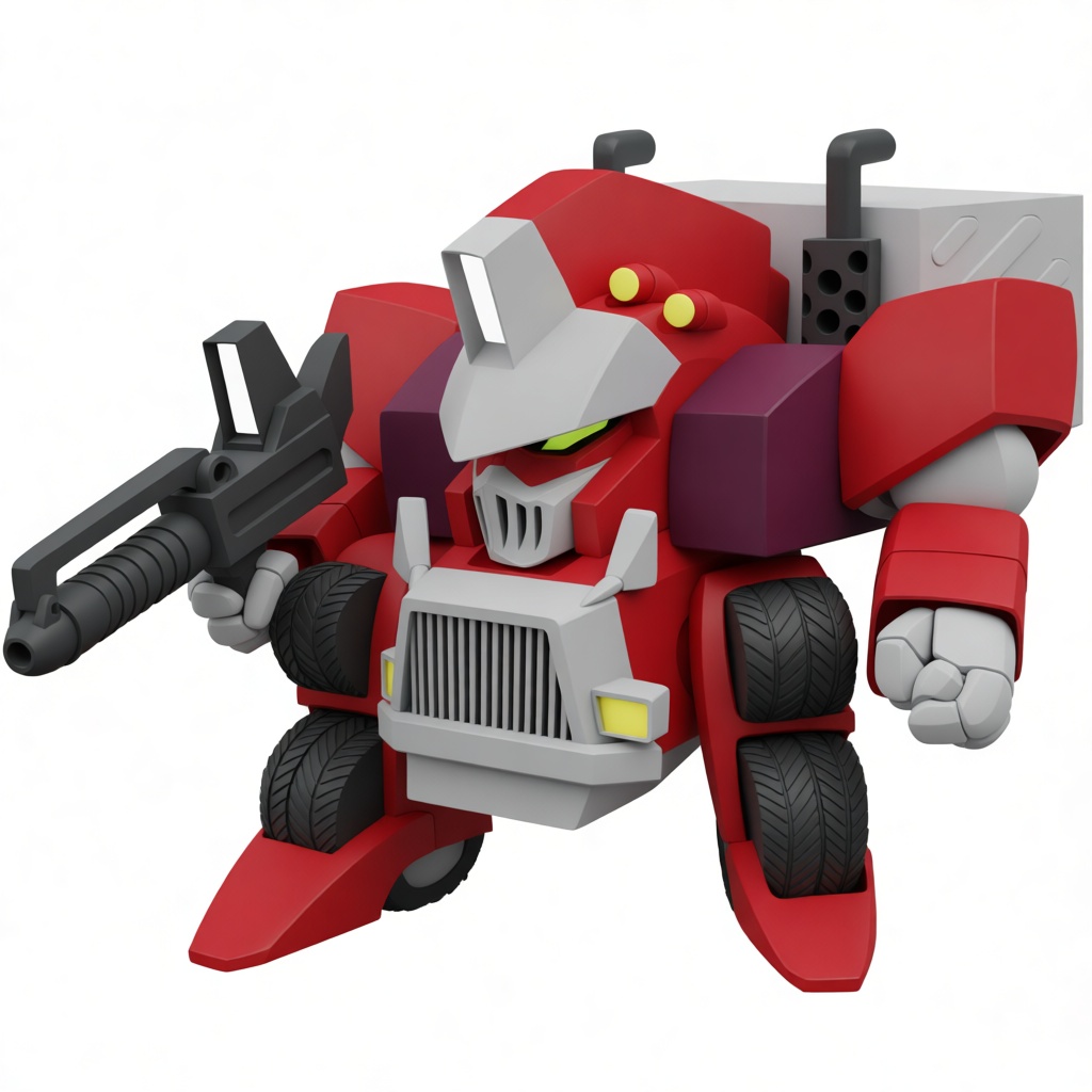 Transformers Ironhide Figurine STL – Free 3D Print Model | Remeshy