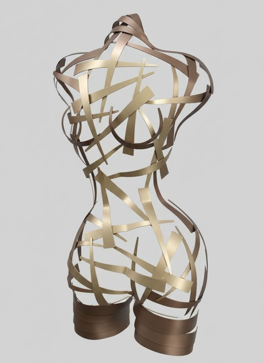 Abstract Sculptural Body STL – Free 3D Print Model | Remeshy