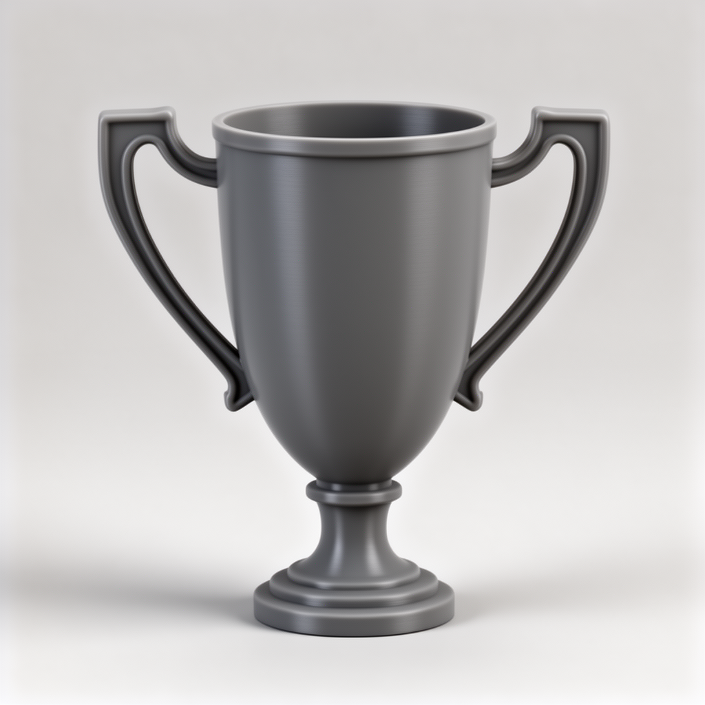 Championship Trophy Cup STL – Free 3D Print Model | Remeshy