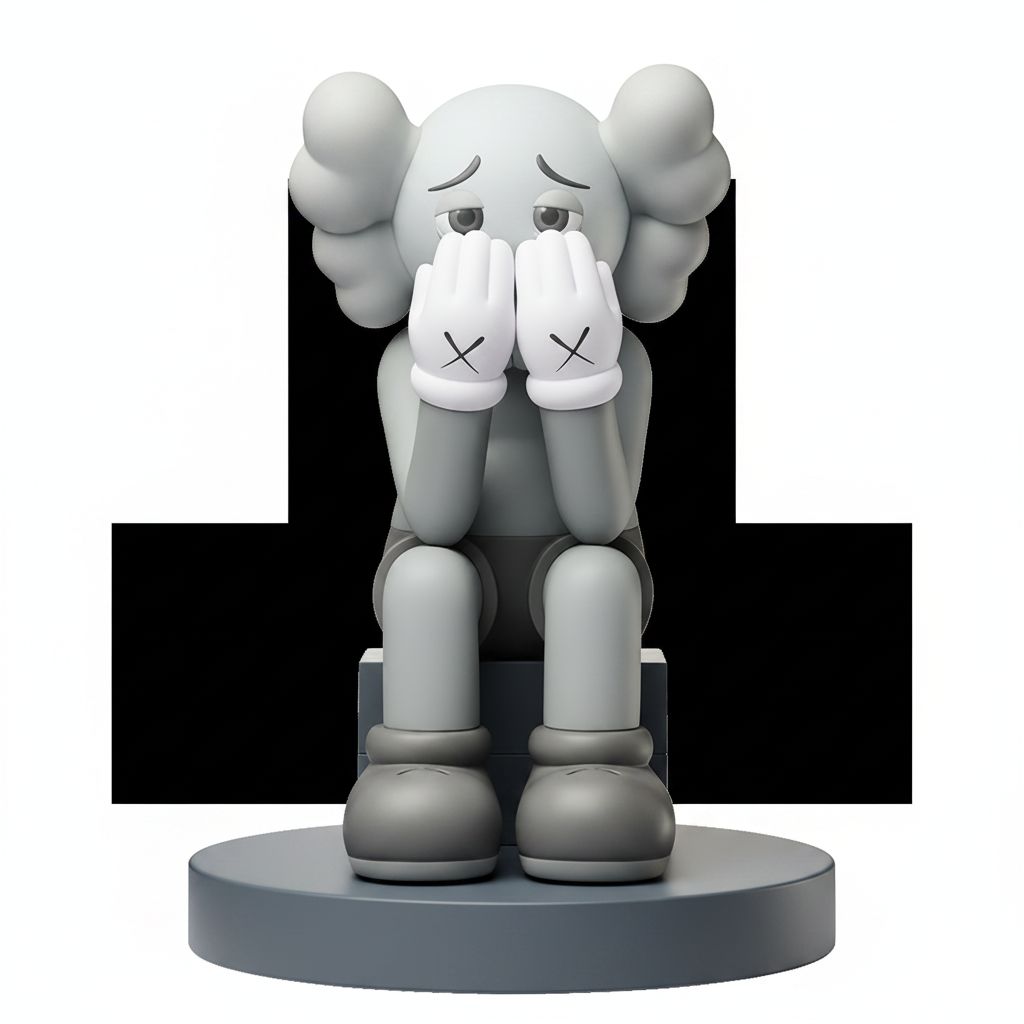 KAWS Companion Figurine STL – Free 3D Print Model | Remeshy