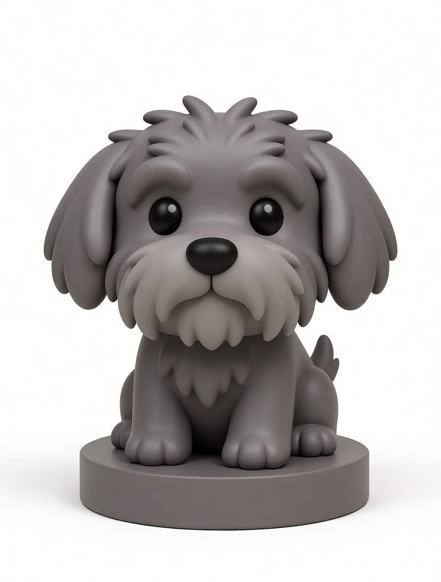 Shih Tzu Dog Figurine STL – Free 3D Print Model | Remeshy
