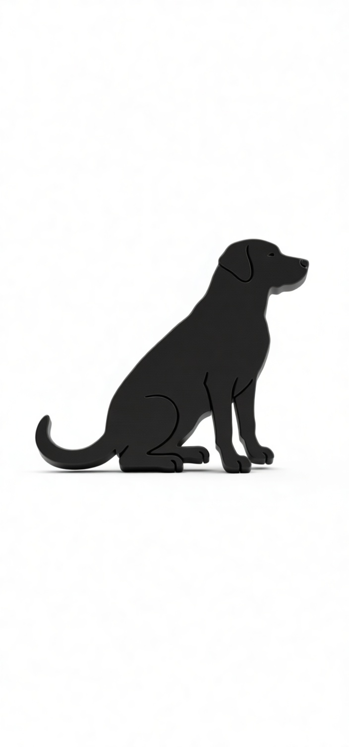 Labrador Retriever Figurine STL – Free 3D Print Model | Remeshy