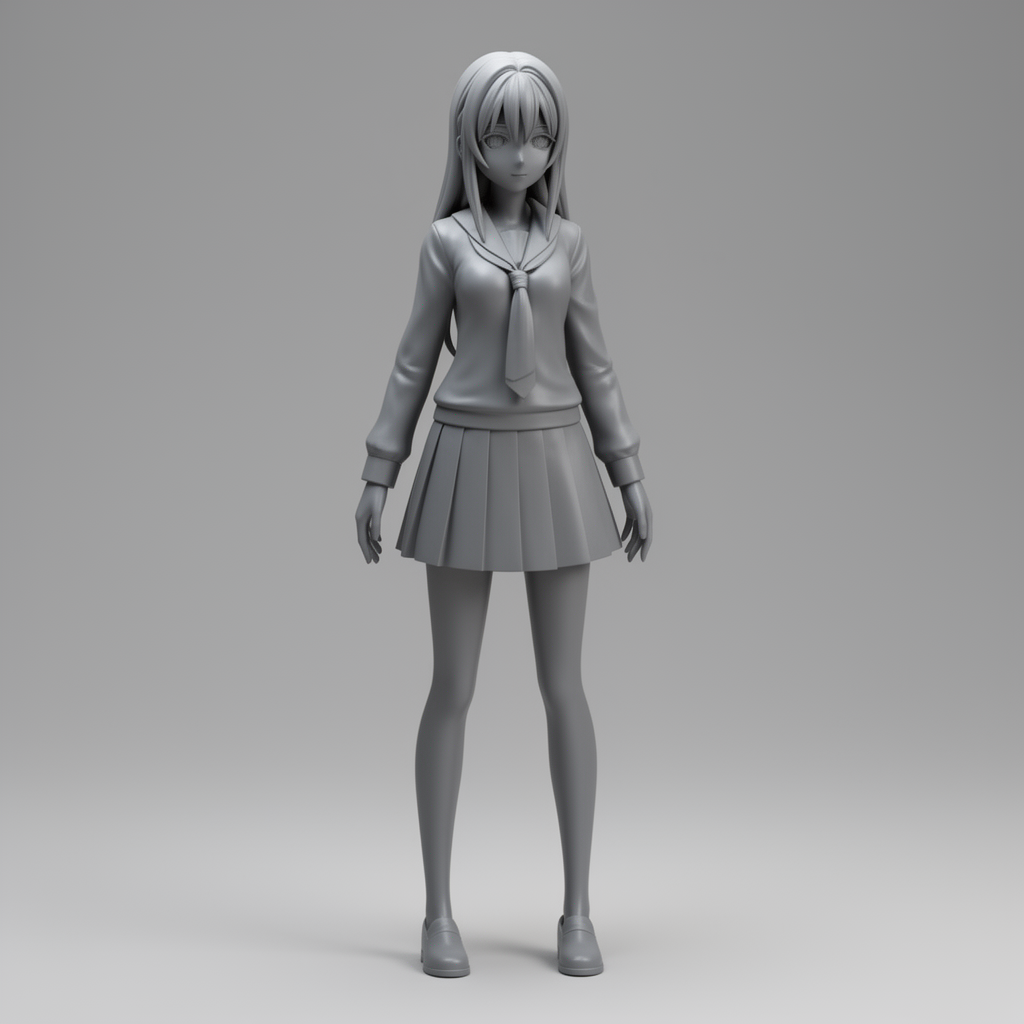 Smiling Man Figurine STL – Free 3D Print Model | Remeshy