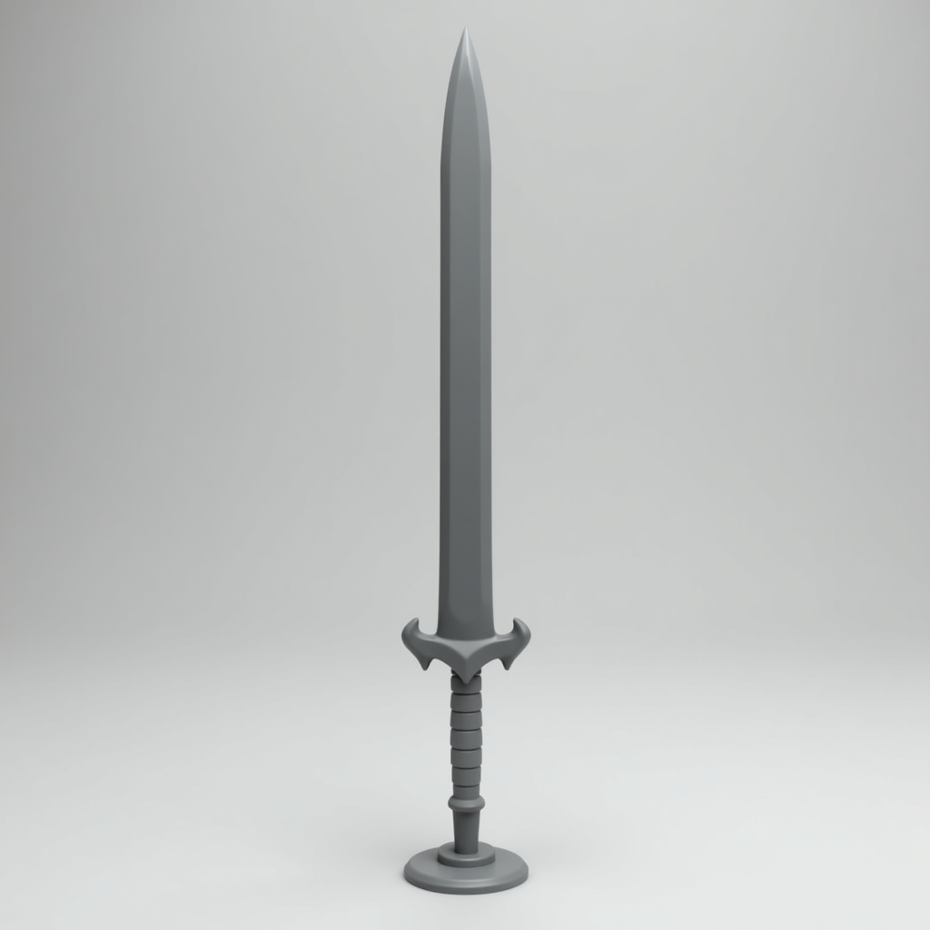 Free Sword 3D Printable STL Files (91 Models) | Remeshy