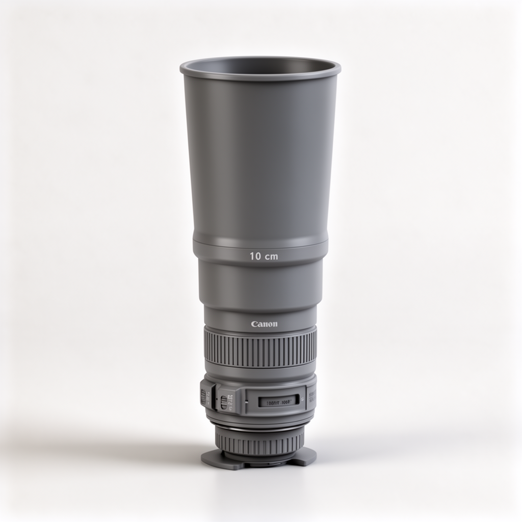 Canon EF Lens Diffuser STL – Free 3D Print Model | Remeshy