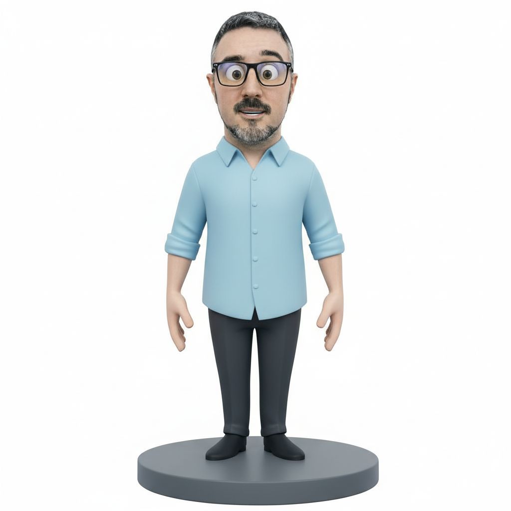 Stylized Cartoon Figure STL – Free 3D Print Model | Remeshy