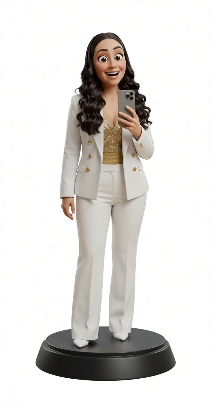 Woman Taking Selfie Figurine STL – Free 3D Print Model | Remeshy