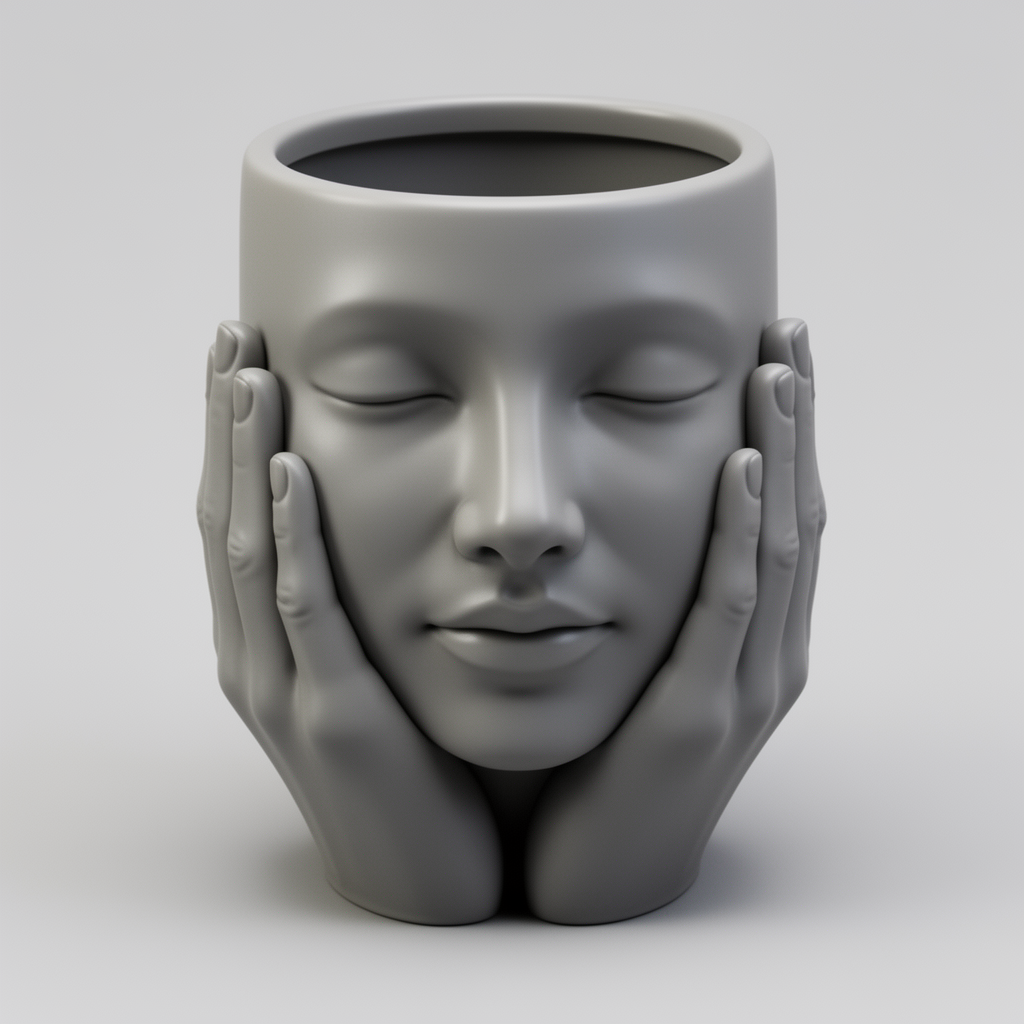 Face Planter Sculpture STL – Free 3D Print Model | Remeshy