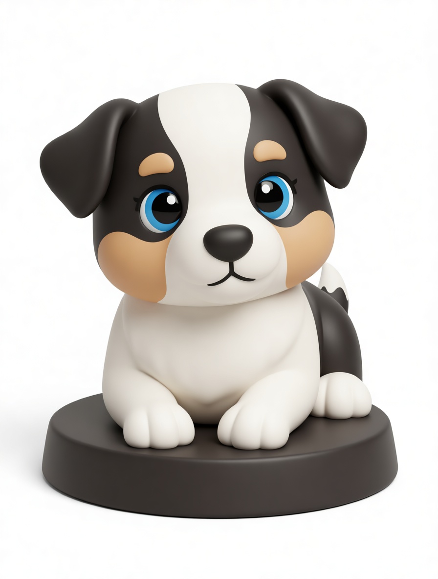 Bernese Mountain Dog Figurine STL – Free 3D Print Model | Remeshy