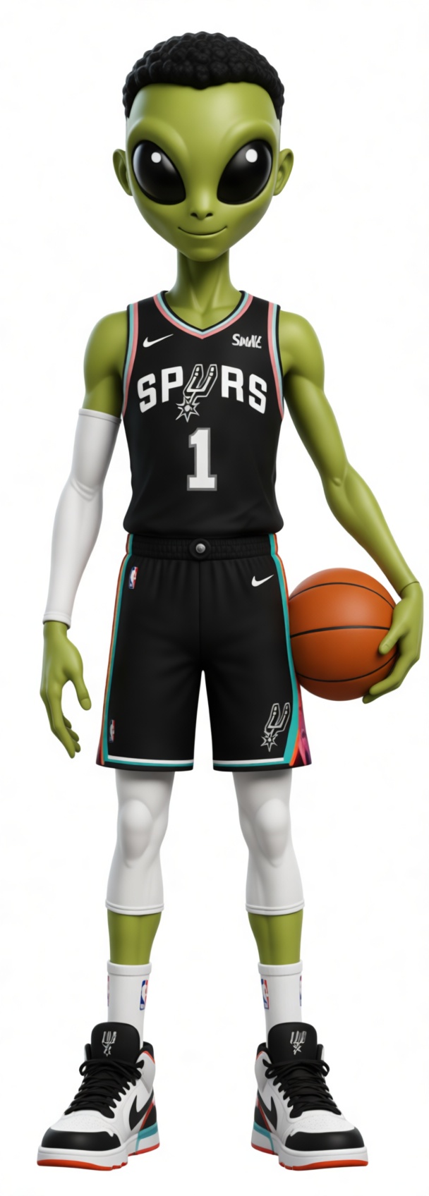 Alien Basketball Player Figurine STL – Free 3D Print Model | Remeshy