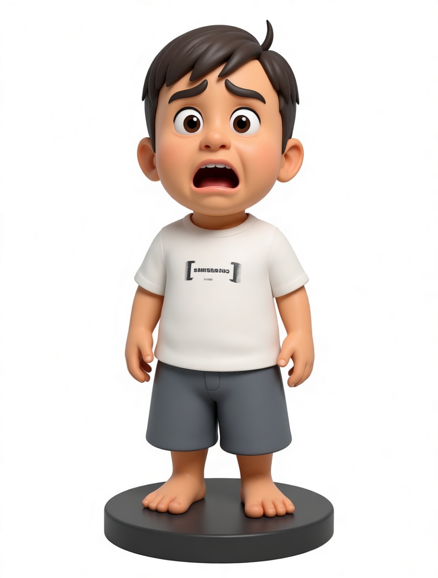 Scared Boy Figurine STL – Free 3D Print Model | Remeshy