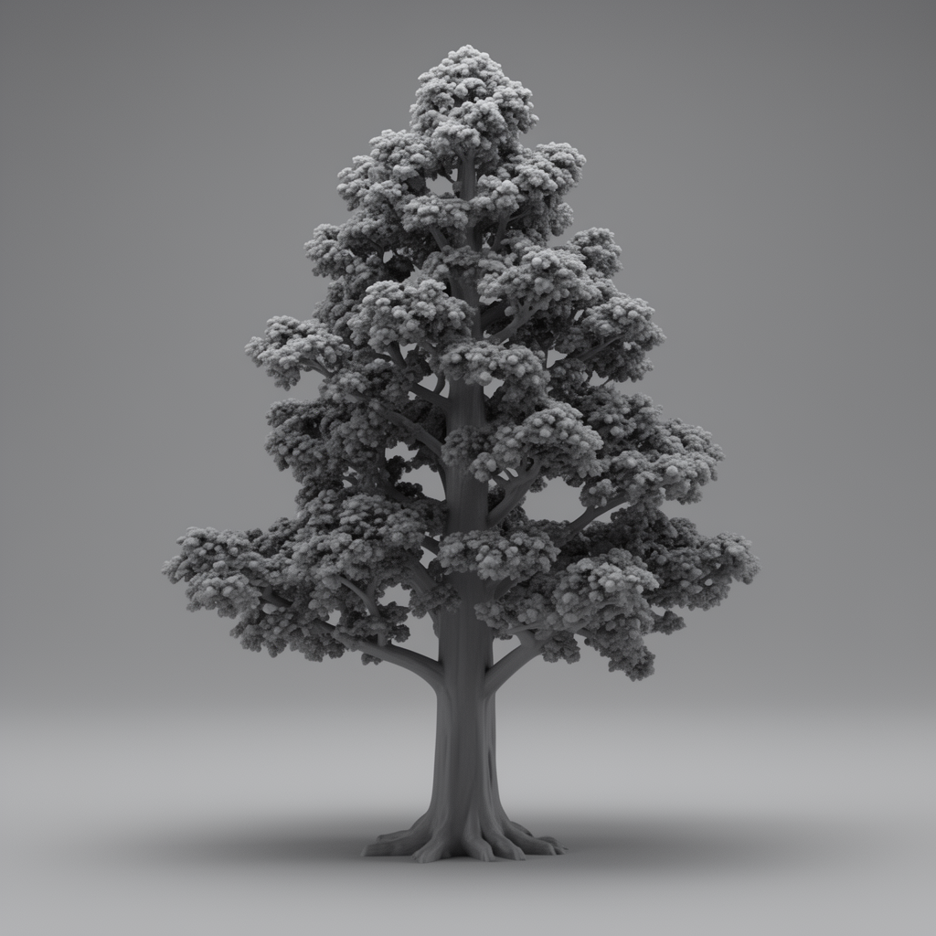 Forest Trees Miniature STL – Free 3D Print Model | Remeshy