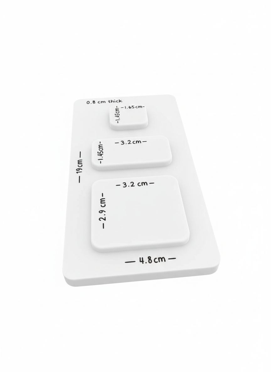 3D Printable Size Calibration Plate STL – Free 3D Print Model | Remeshy