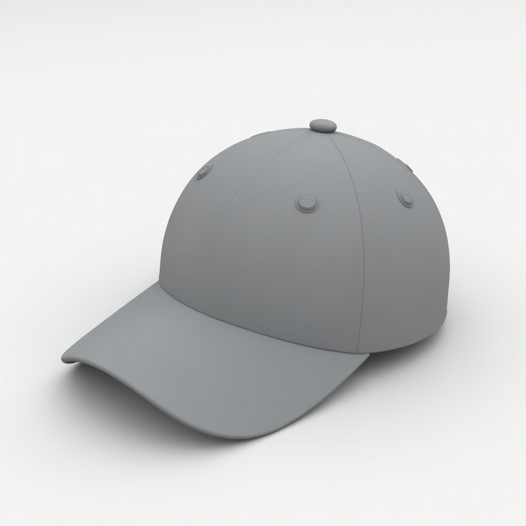 3D Printed Baseball Cap STL – Free 3D Print Model | Remeshy