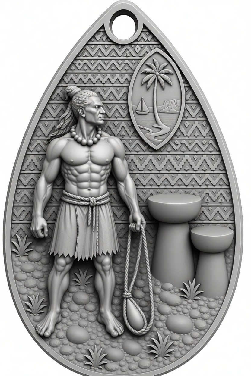 Polynesian Warrior Plaque STL – Free 3D Print Model | Remeshy