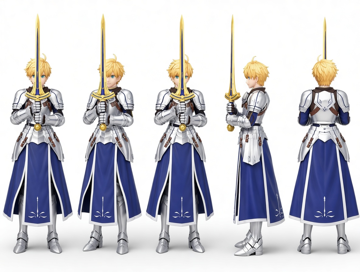 Saber Artoria Pendragon Figurine STL – Free 3D Print Model | Remeshy