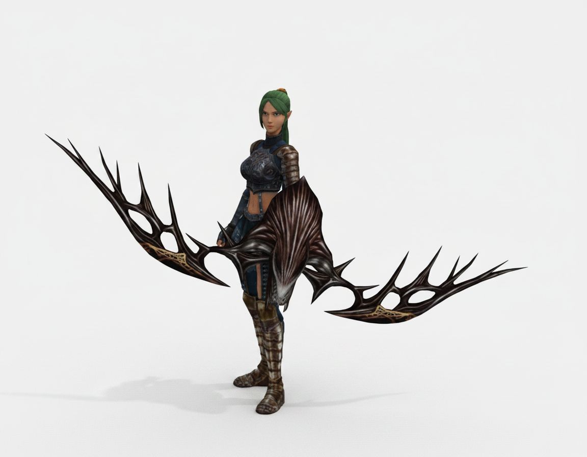 Elf Archer Figurine STL – Free 3D Print Model | Remeshy