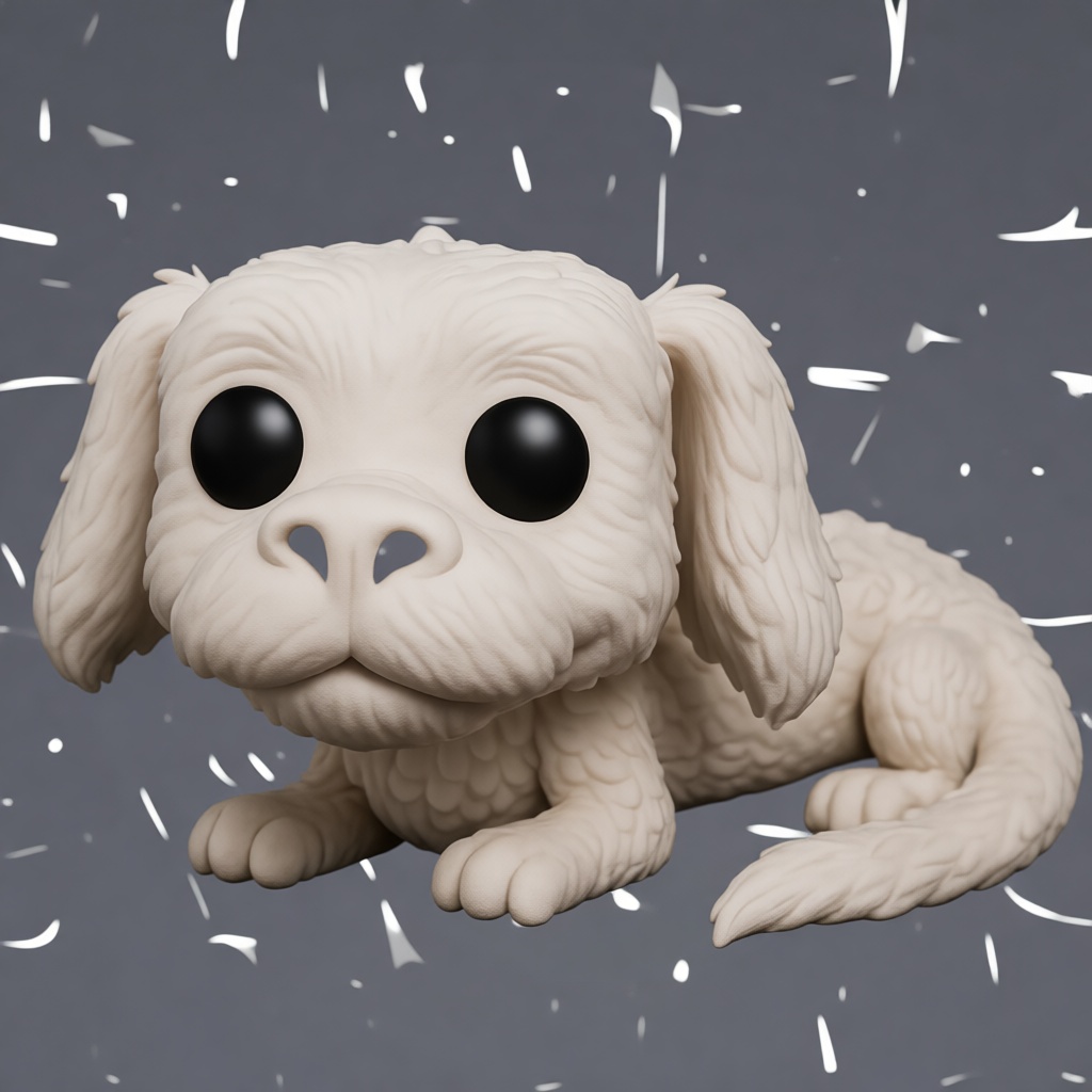 Golden Retriever Puppy Figurine STL – Free 3D Print Model | Remeshy
