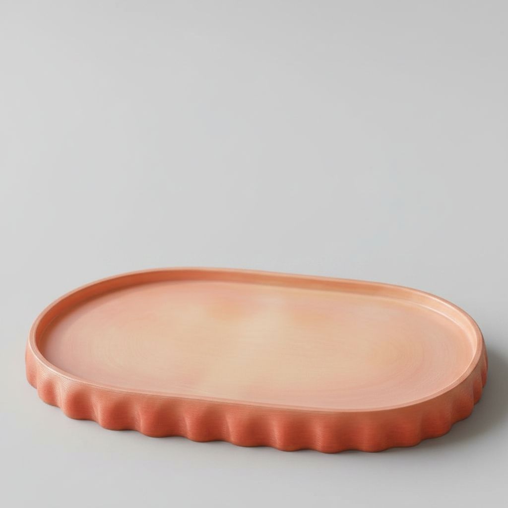 Scalloped Edge Tray STL – Free 3D Print Model | Remeshy