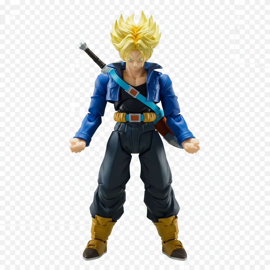 Trunks Action Figure STL – Free 3D Print Model | Remeshy
