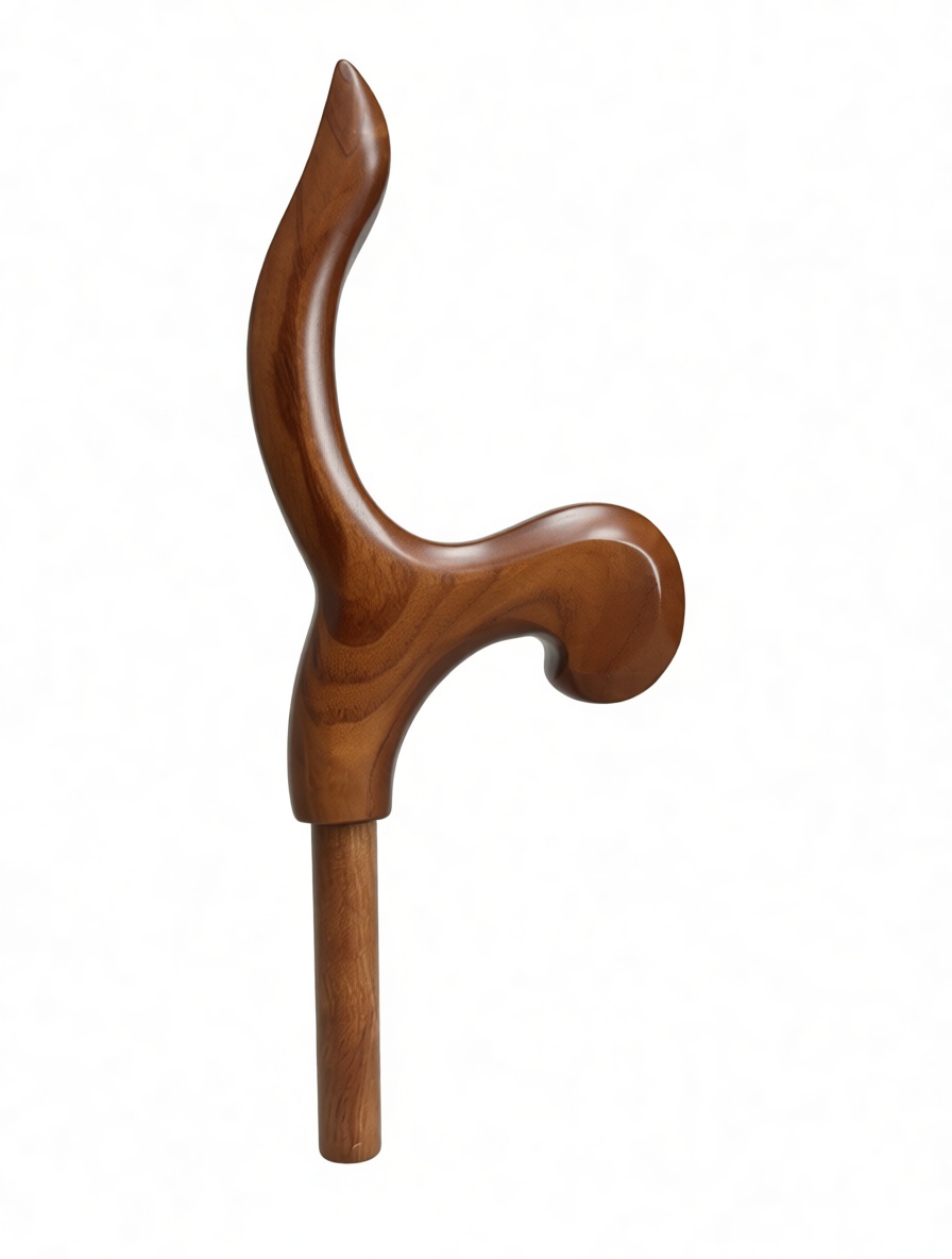 Ergonomic Walking Cane Handle STL – Free 3D Print Model | Remeshy