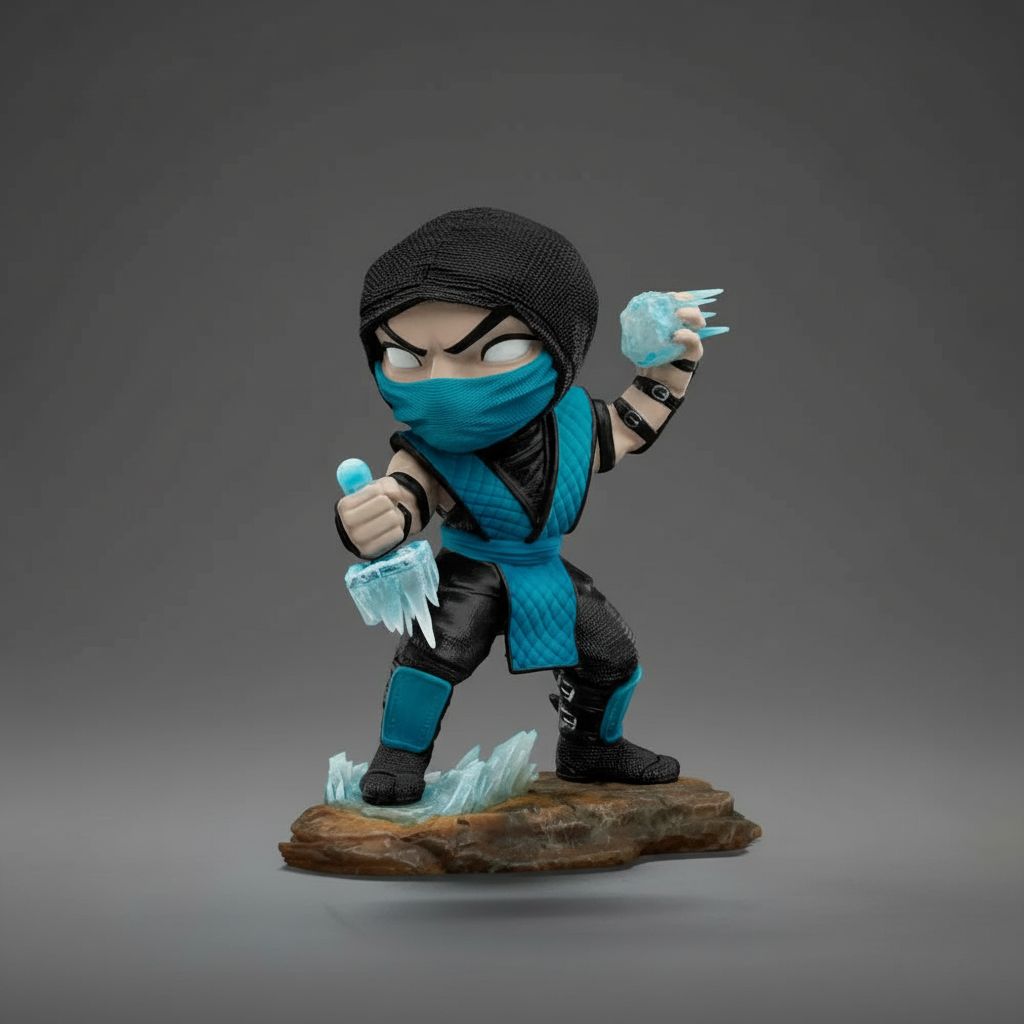 Sub-Zero Figurine STL – Free 3D Print Model | Remeshy