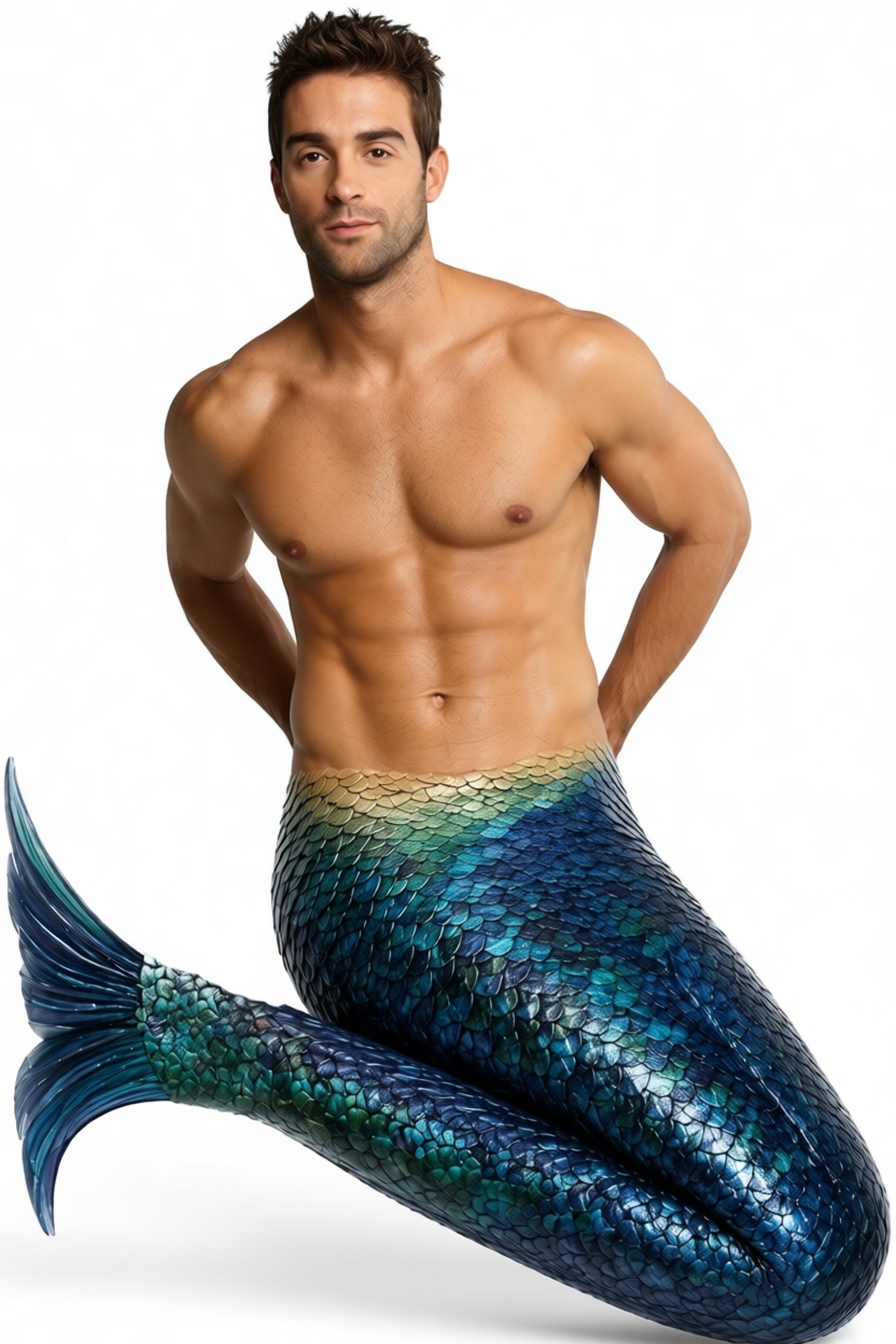 Male Merman Figurine STL – Free 3D Print Model | Remeshy