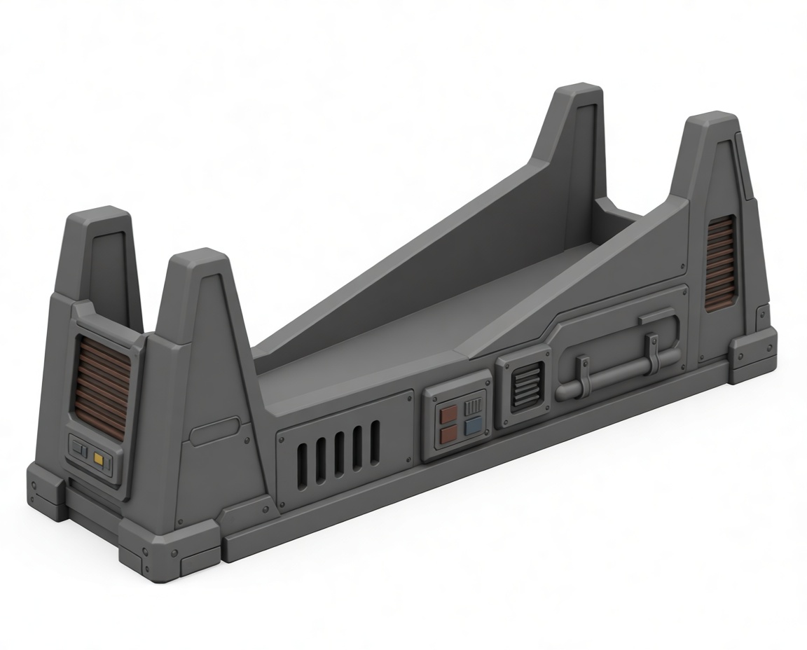 Sci-Fi Crate Rack STL – Free 3D Print Model | Remeshy