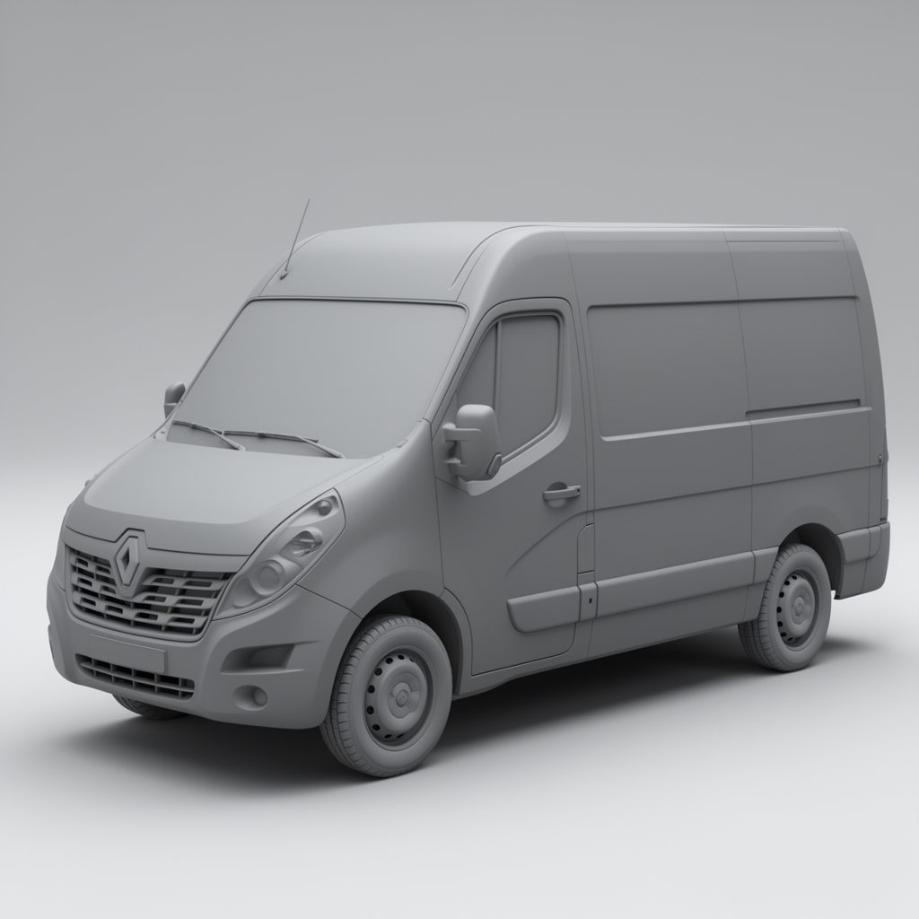 Renault Master Model STL – Free 3D Print Model | Remeshy